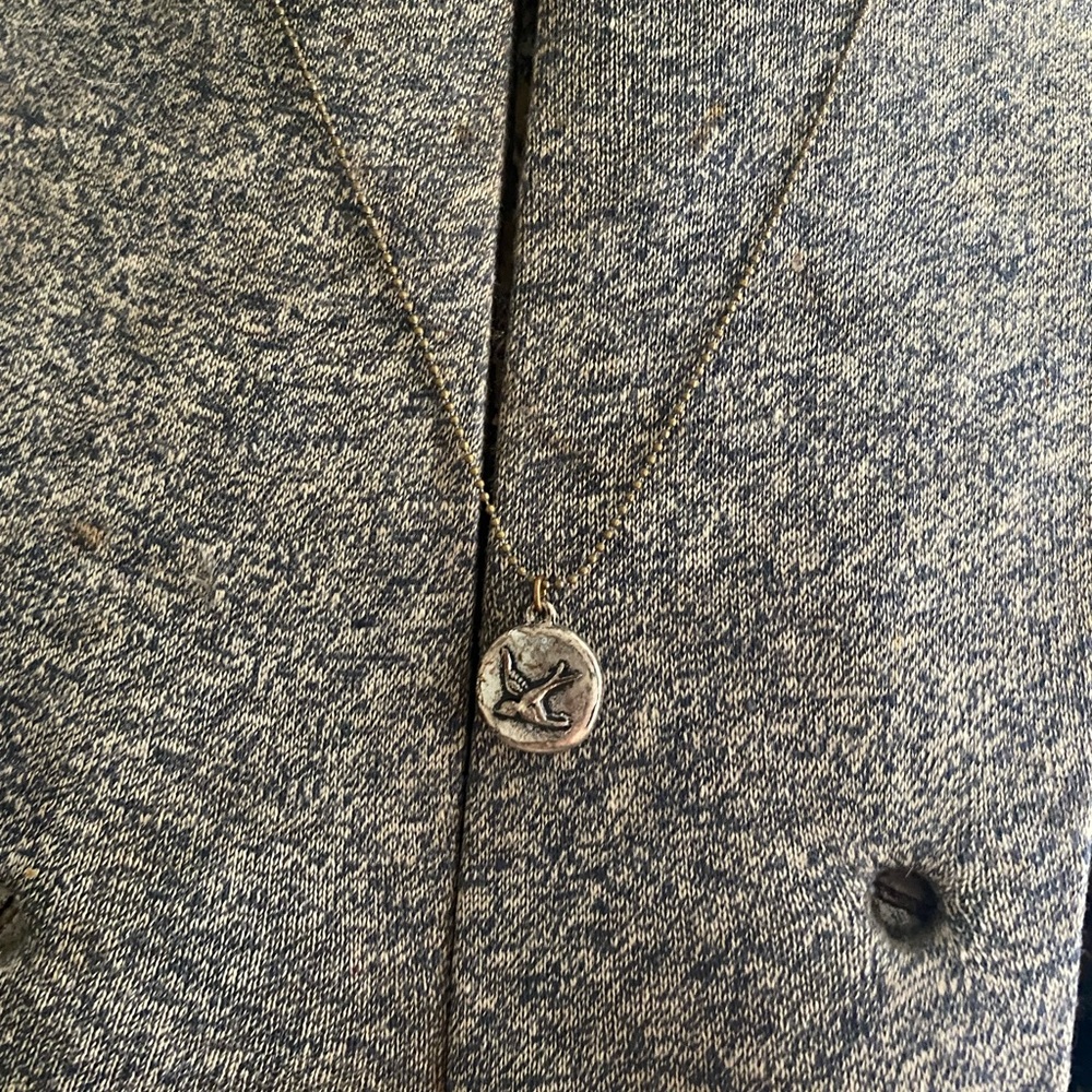 Silver Bird Necklace
